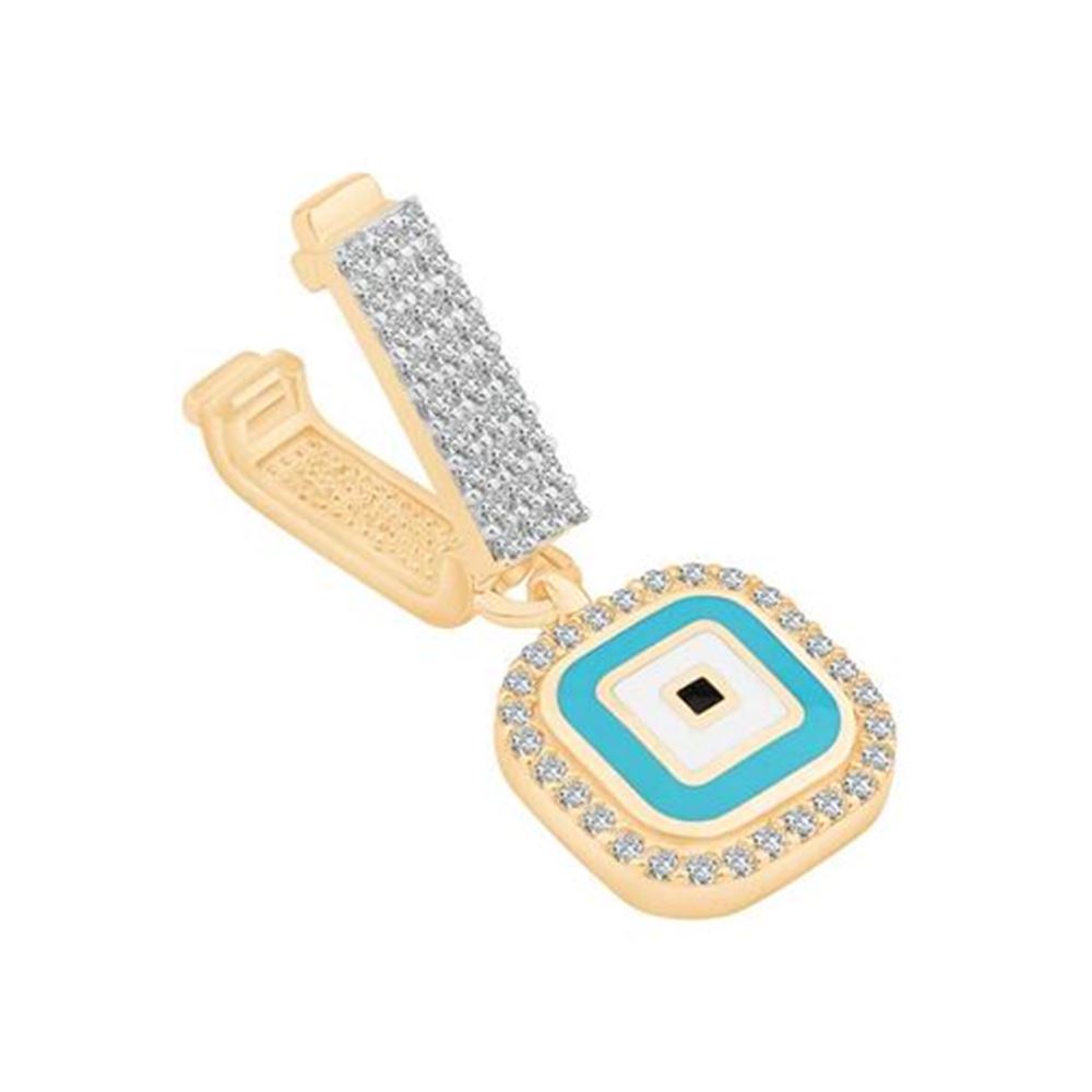 Kare Nazar Boncuğu 9Mm Bileklik Charm