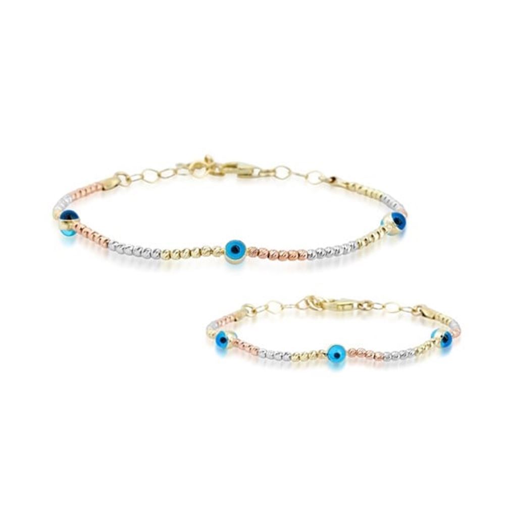 Anne Çocuk İkili Set Altın Bileklik