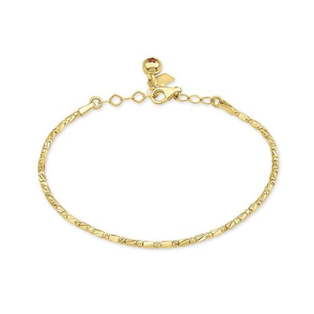 Top Top Silindir Altın Bileklik