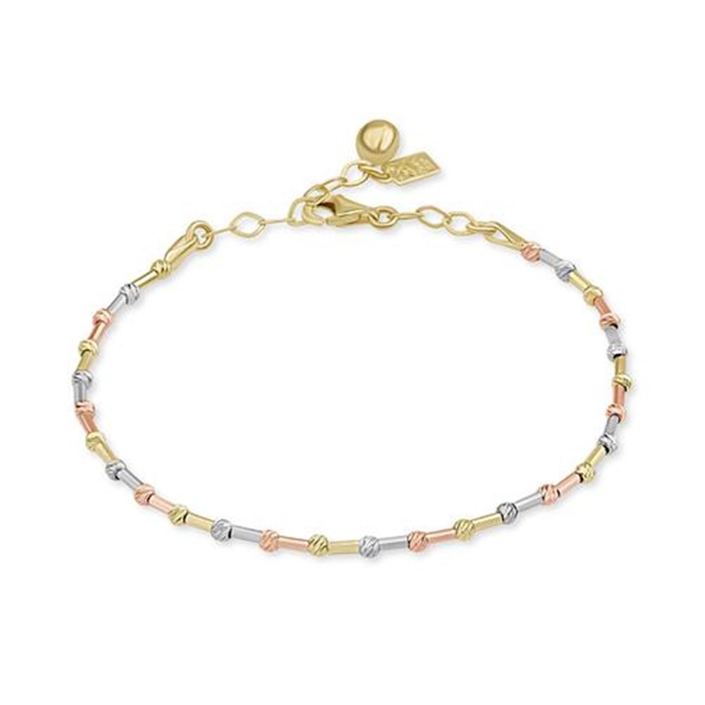 Altın Silindir Top Bileklik