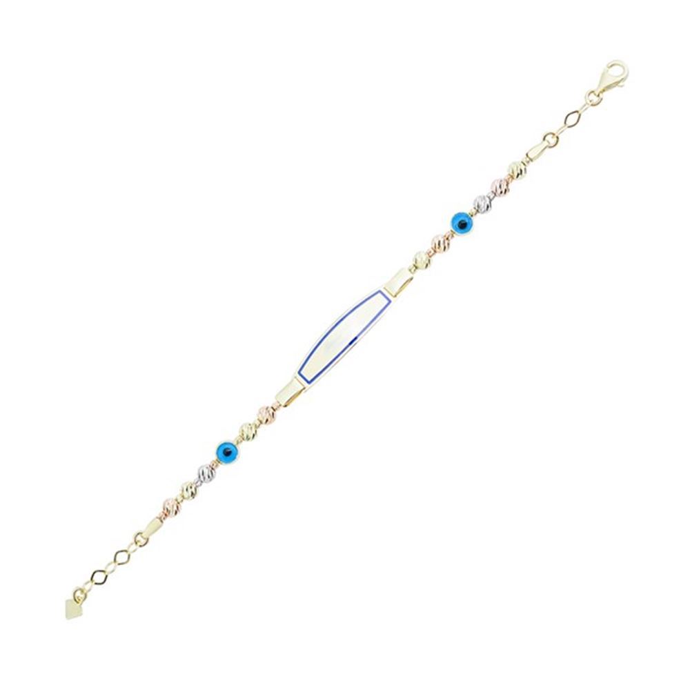 Mavi Mineli Çocuk Künyesi