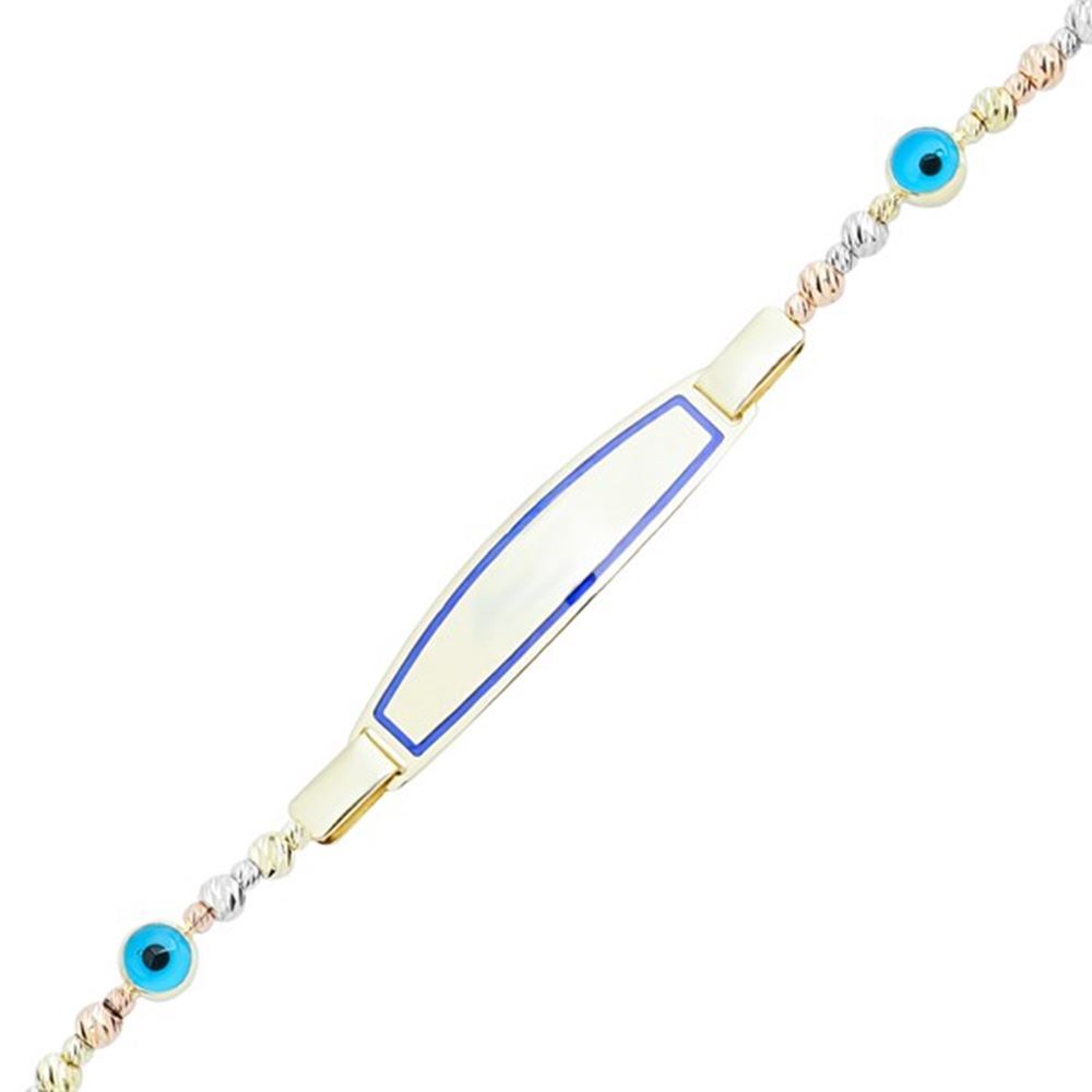 Mavi Mineli Çocuk Künyesi