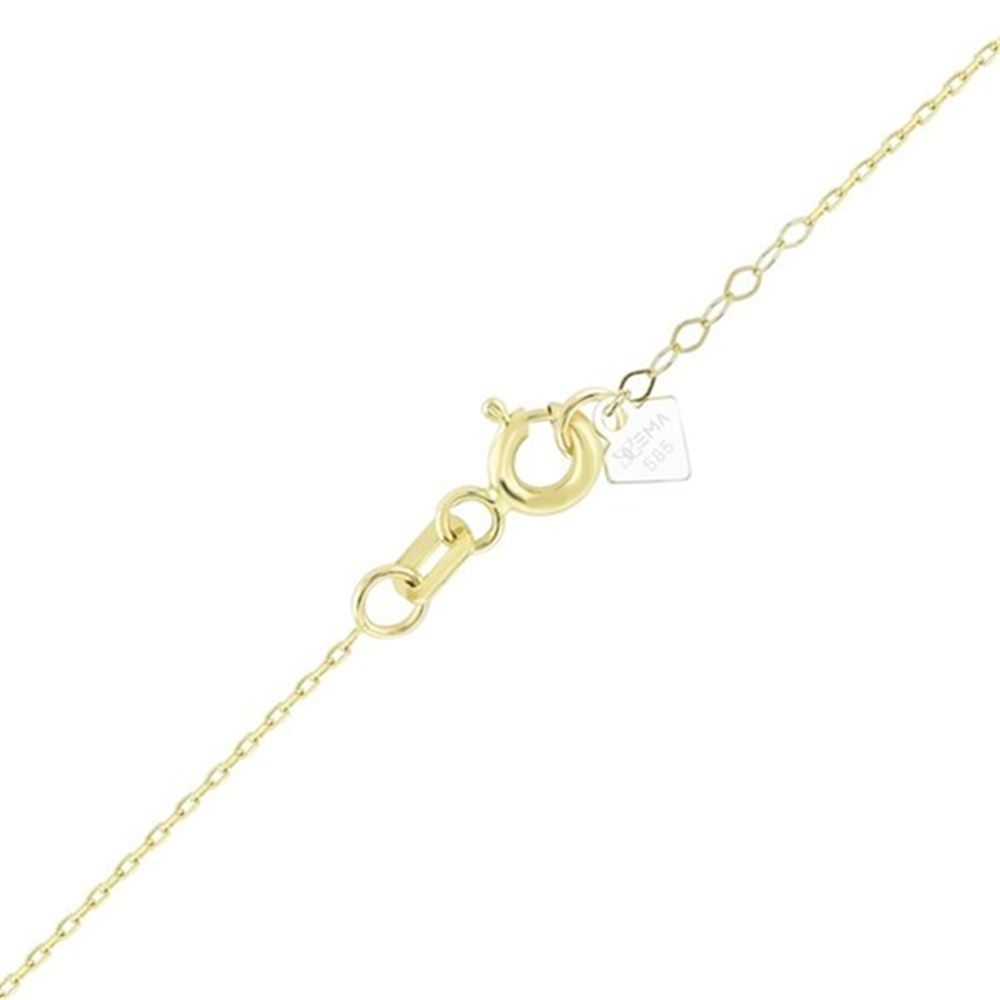 Siyah Yıldız Altın Kolye