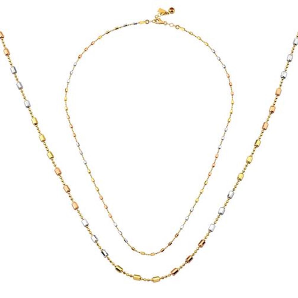 Silindir Altın Kolye