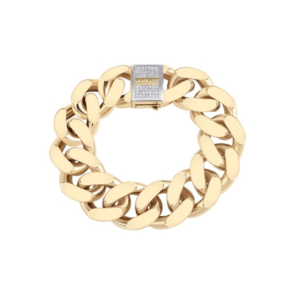 Taşlı Kalp Tasarım Gurmet Zincir