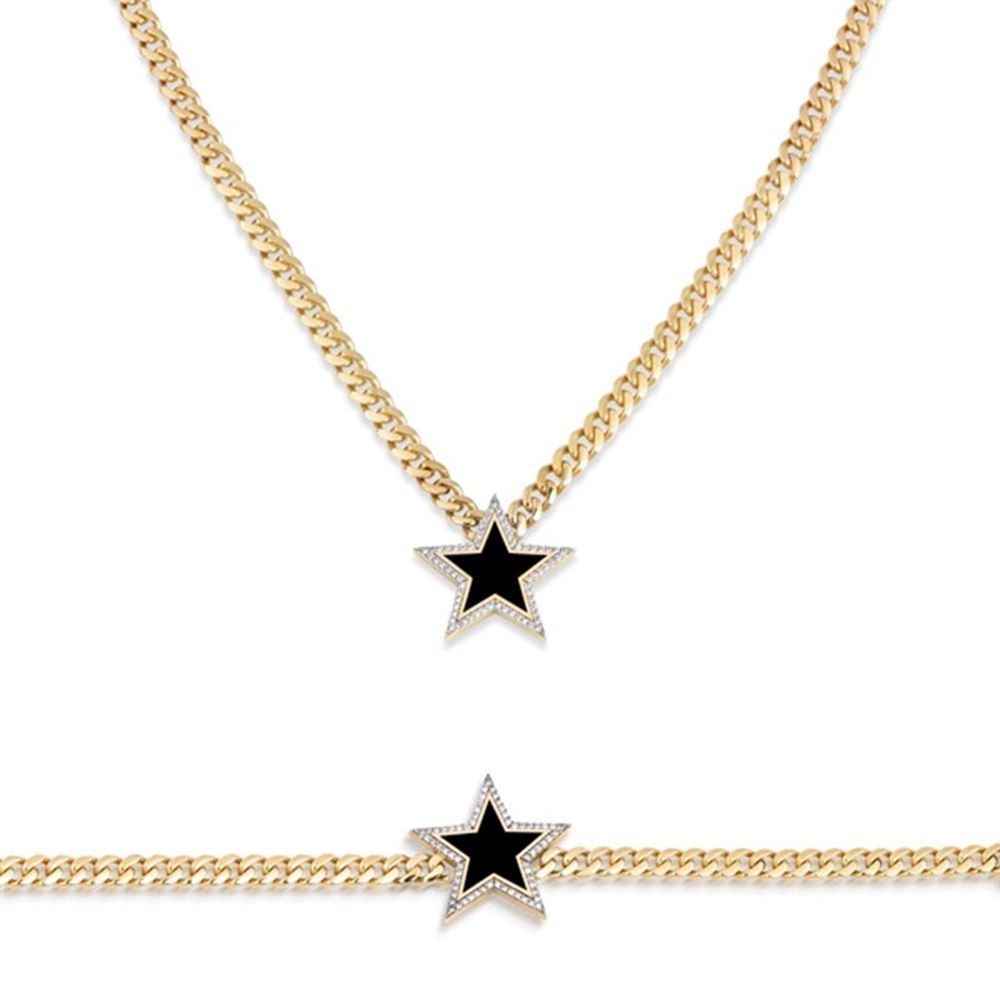 Kırmızı Taşlı Tasarım Zincir