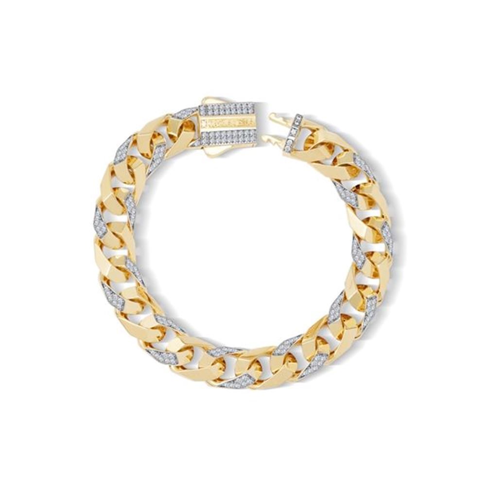 9Mm Piramit Taşlı Altın Gurmet Set