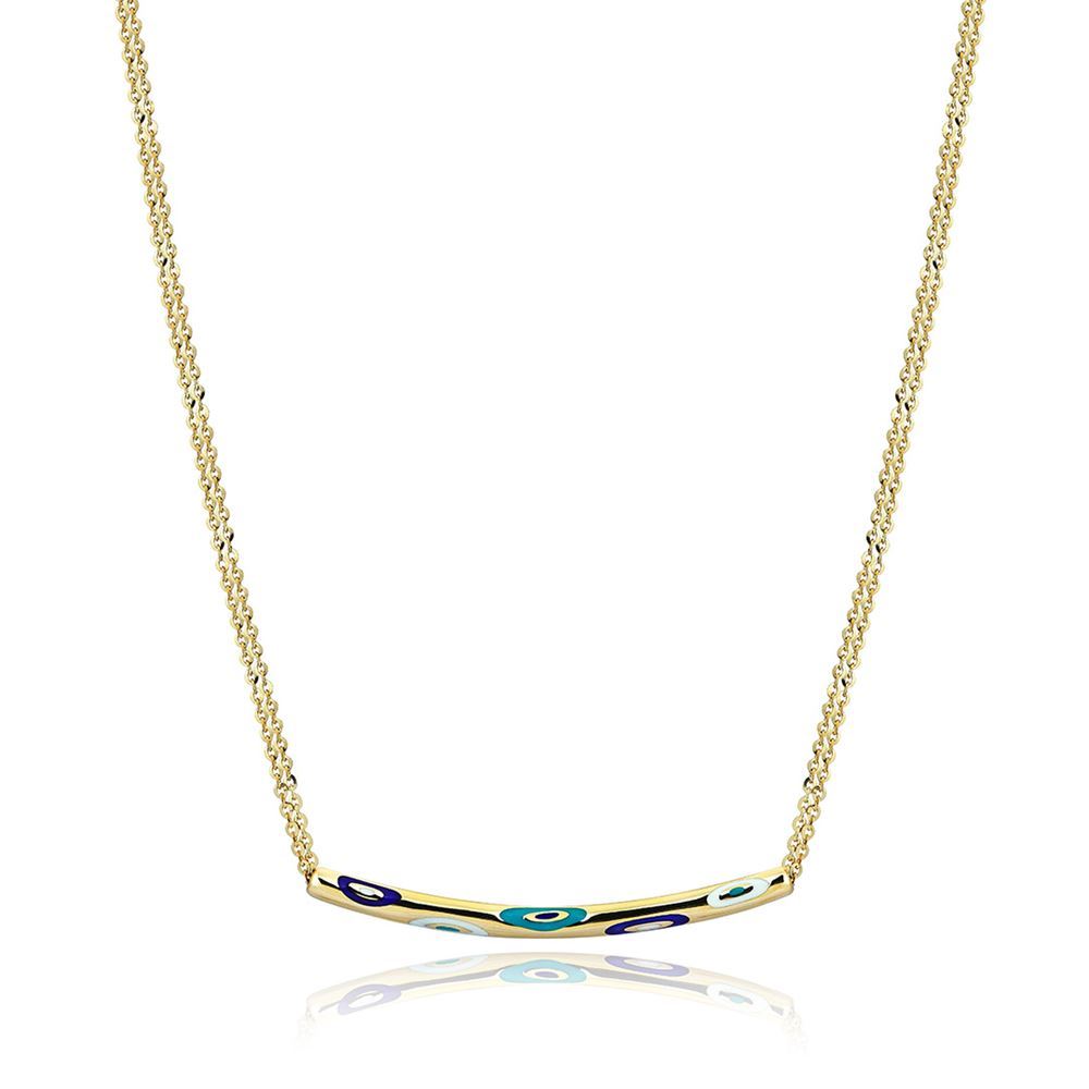 Fortuna Sarı Altın Kolye