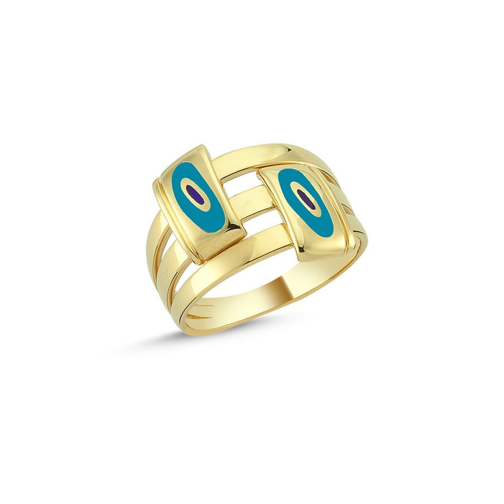 Fortuna Turkuaz Mineli Yüzük