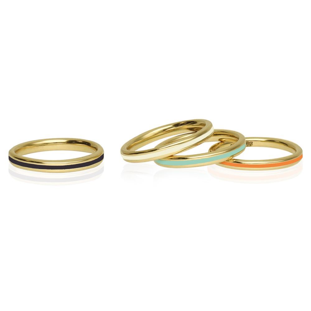 Minima Renkli Mineli Yüzük