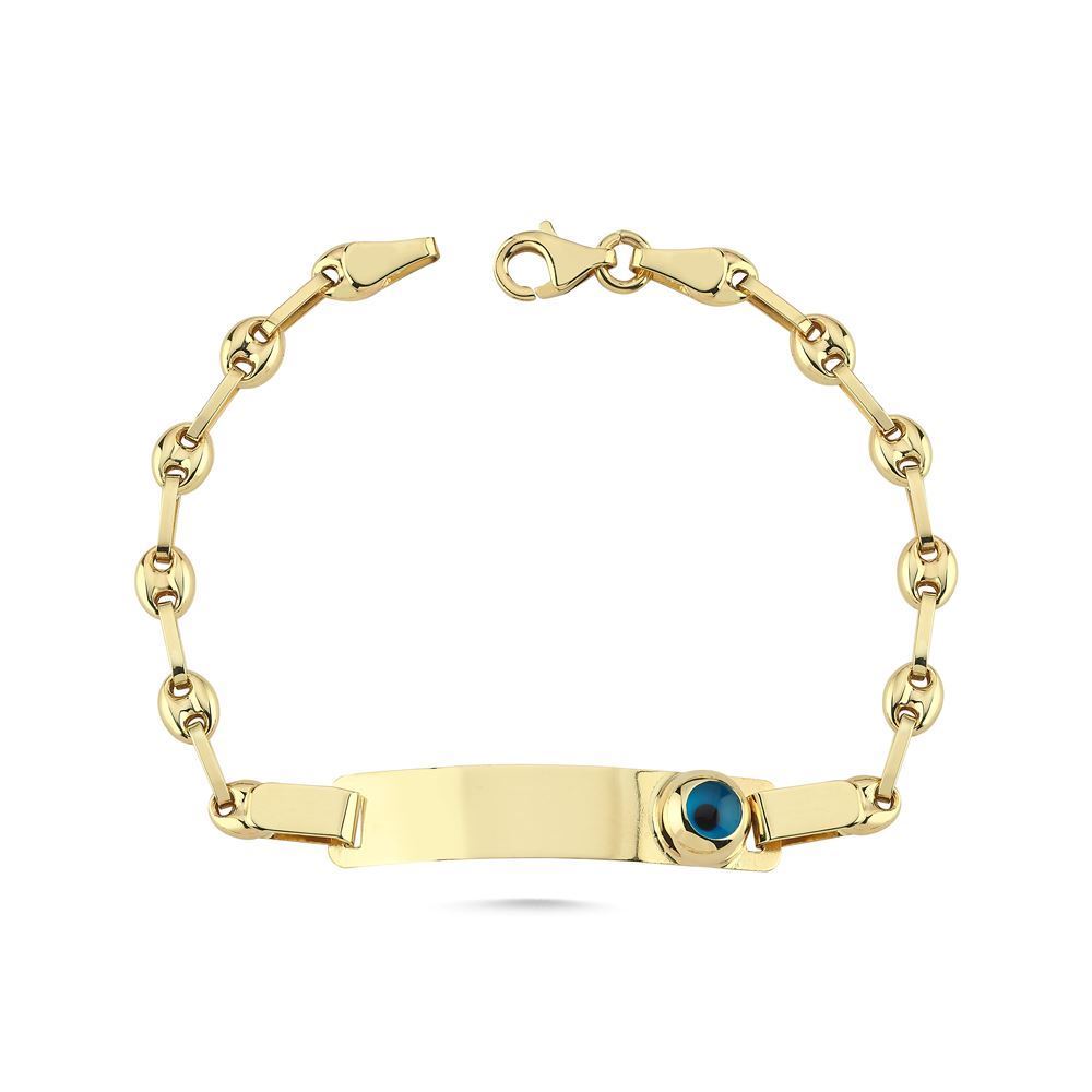 Nazar Boncuklu Plaka Künye