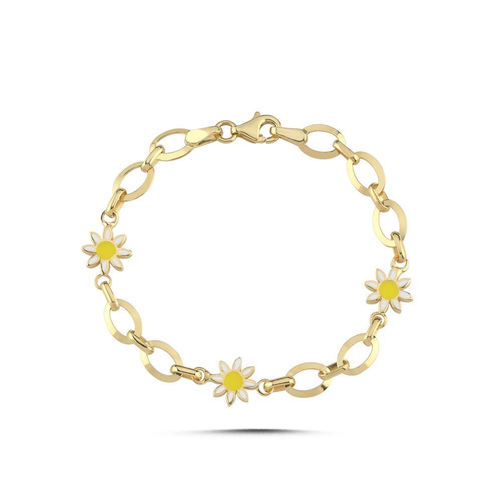 Papatya Çocuk Bileklik(14.5*0.7 Cm)