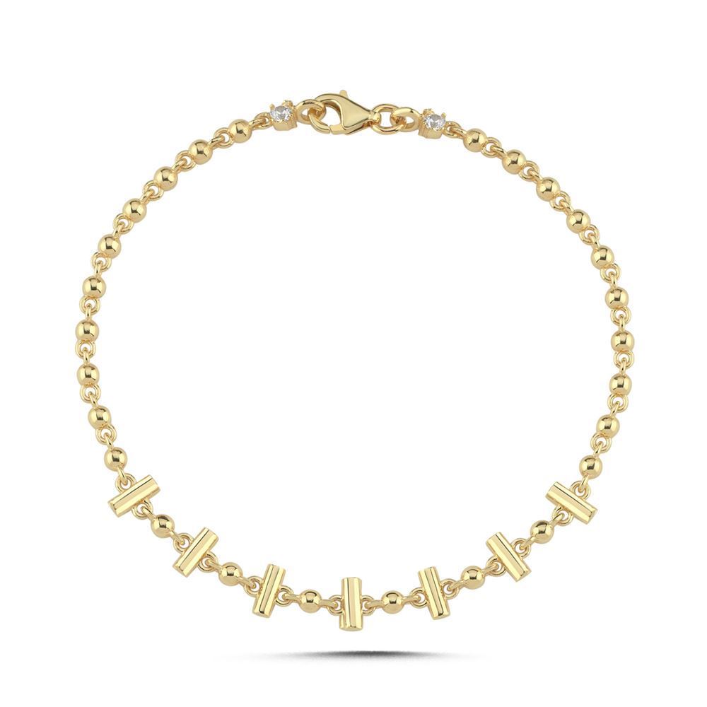 Merdiven Tasarım Bileklik (18.5*0.5 Cm)