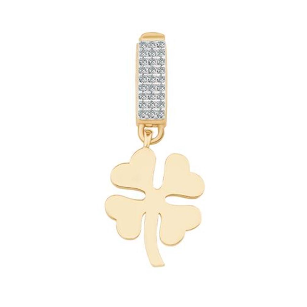 Yonca Sallantılı 9Mm Bileklik Charm