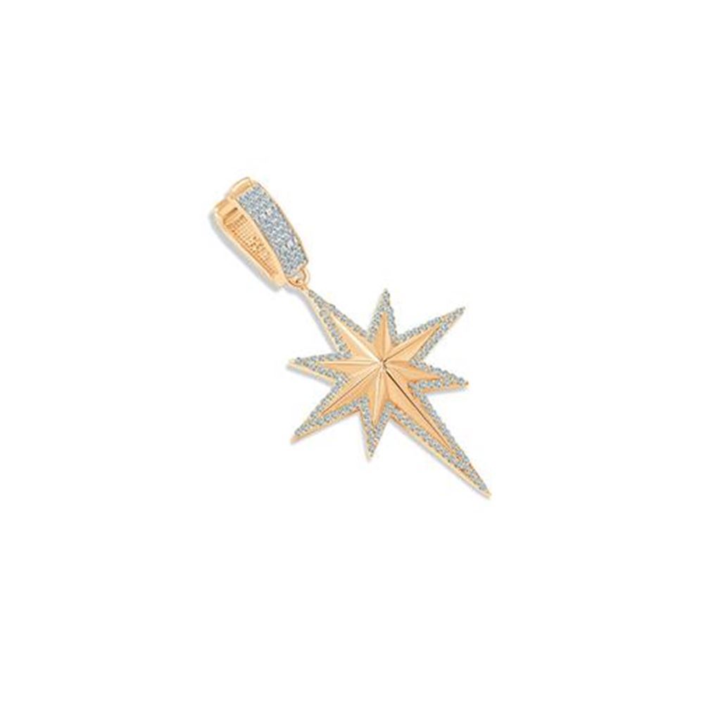Kuzey Yıldızı Taşlı Charm