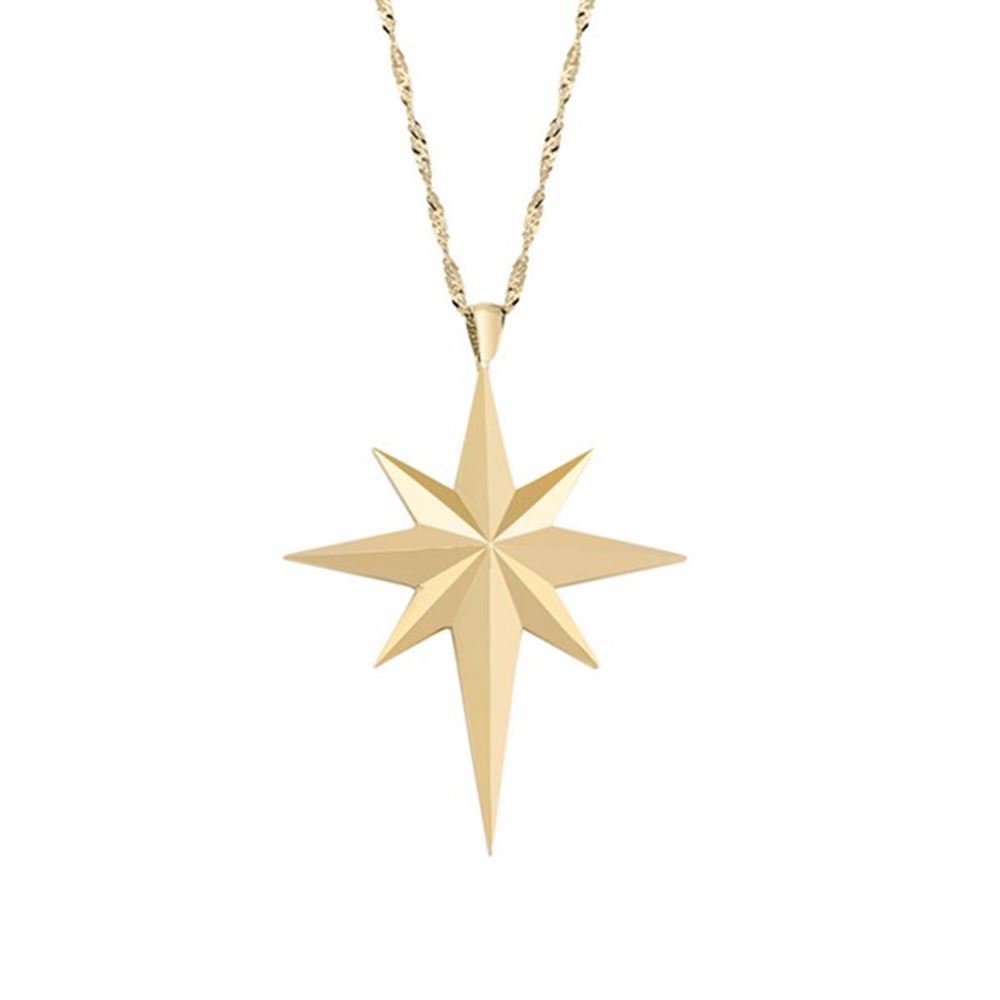 Kuzey Yıldızı Altın Kolye