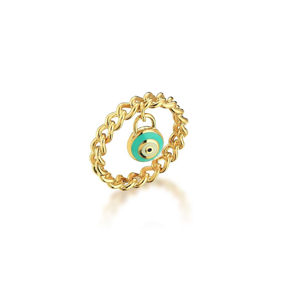 Nazar Kilit Dilek Yüzüğü