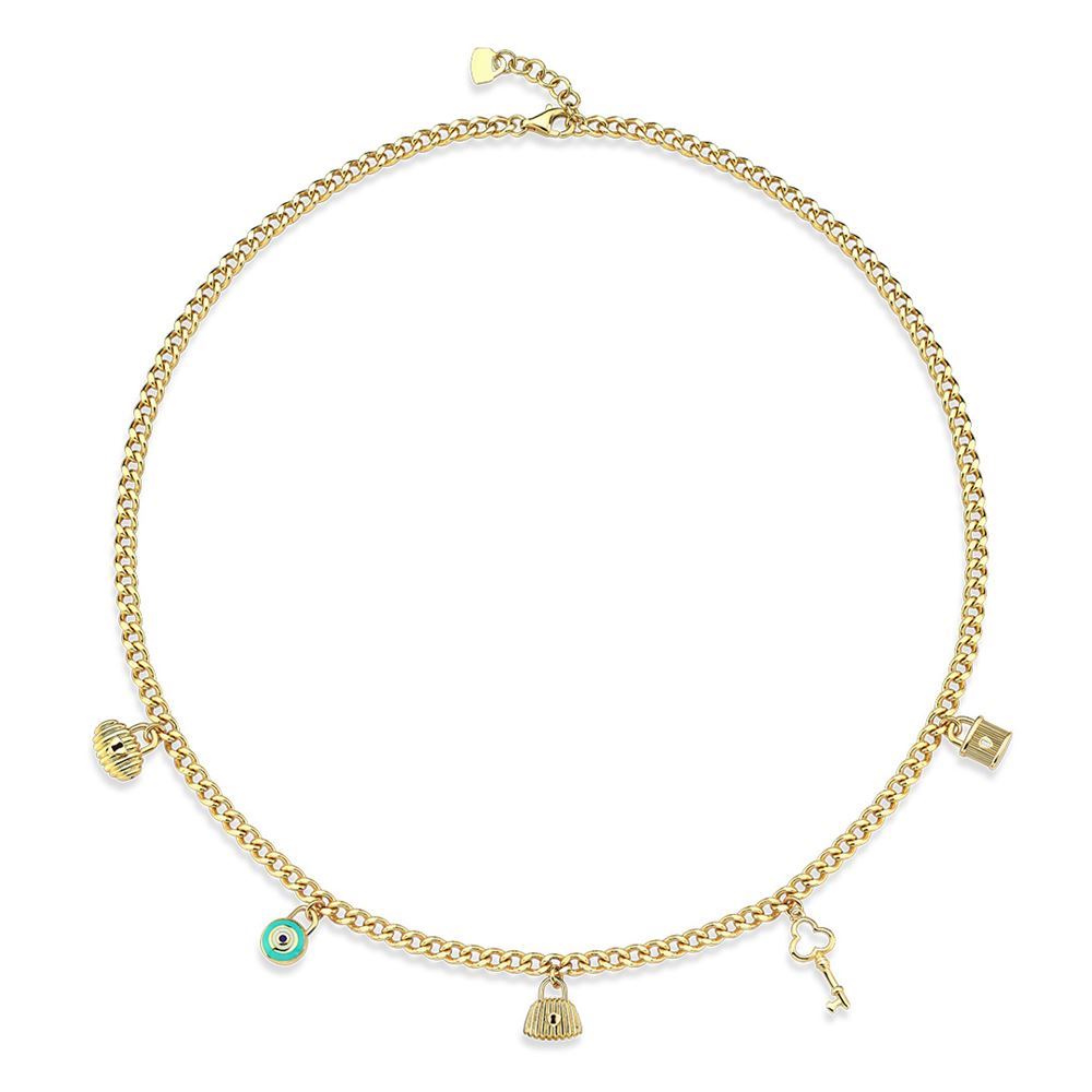 Mini Dilek Kilit Kolye