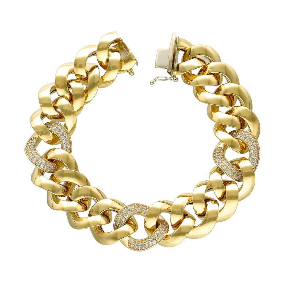 Altın Taşlı Bileklik