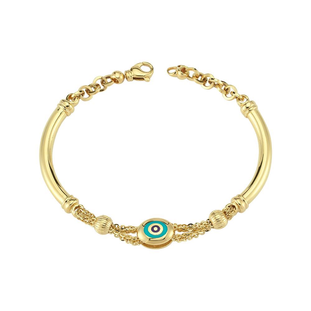 Fortuna Sarı Altın Bileklik