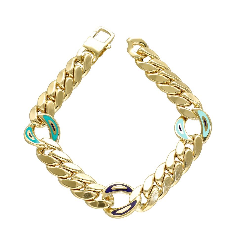 Fortuna Sarı Altın Mineli Bileklik