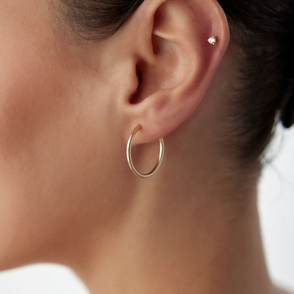 Sade Halka Küpe(1,6*1,6 cm)